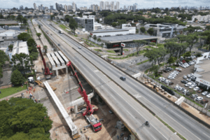 Viaduto em obras