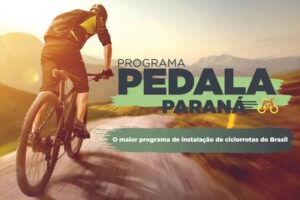 Banner do programa Pedala Paraná