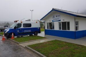 Um dos Postos de Fiscalização do Trânsito Agropecuário (PFTA) da Adapar, que serão fechados