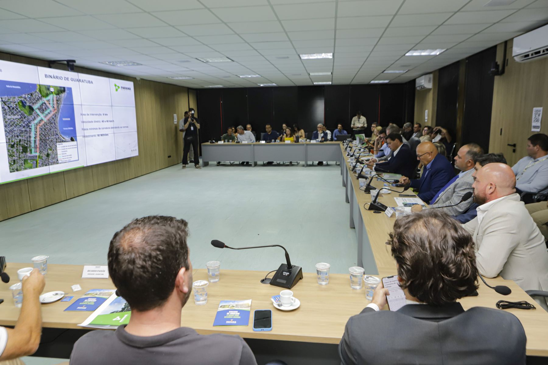 Governo apresenta projeto do binário de acesso à Ponte de Guaratuba