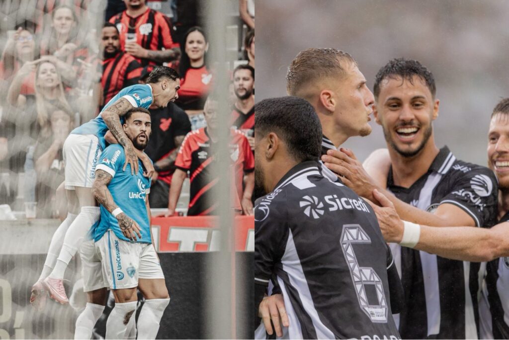 Jogadores e Londrina e Operário celebram a classificação para a final do Campeonato Paranaense 2026