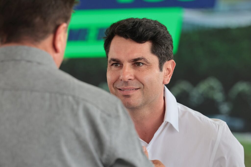Alexandre Curi, presidente da Assembleia Legislatriva do Paraná, em evento no interior do Estado