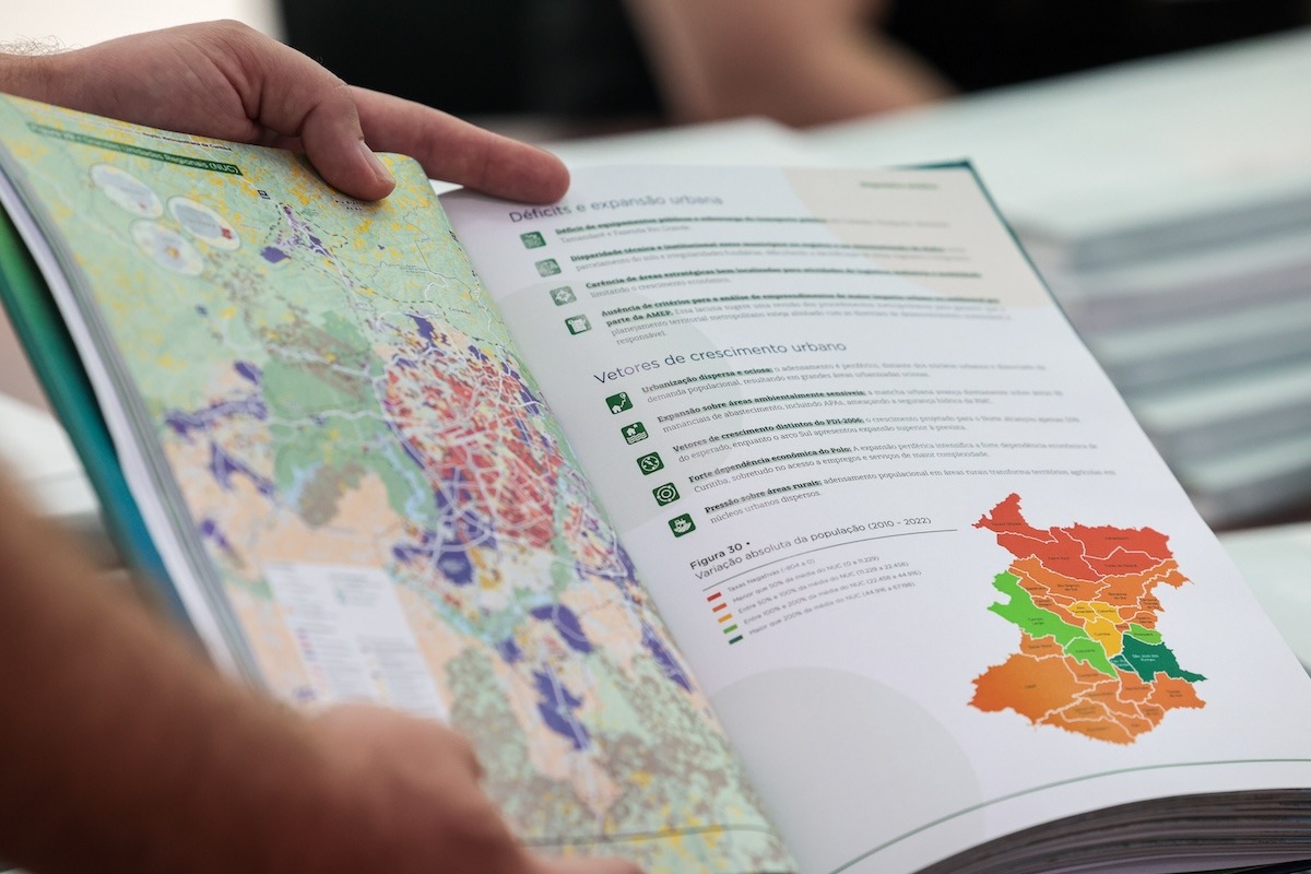 Plano de desenvolvimento urbano propõe reordenamento que pode reduzir Grande Curitiba